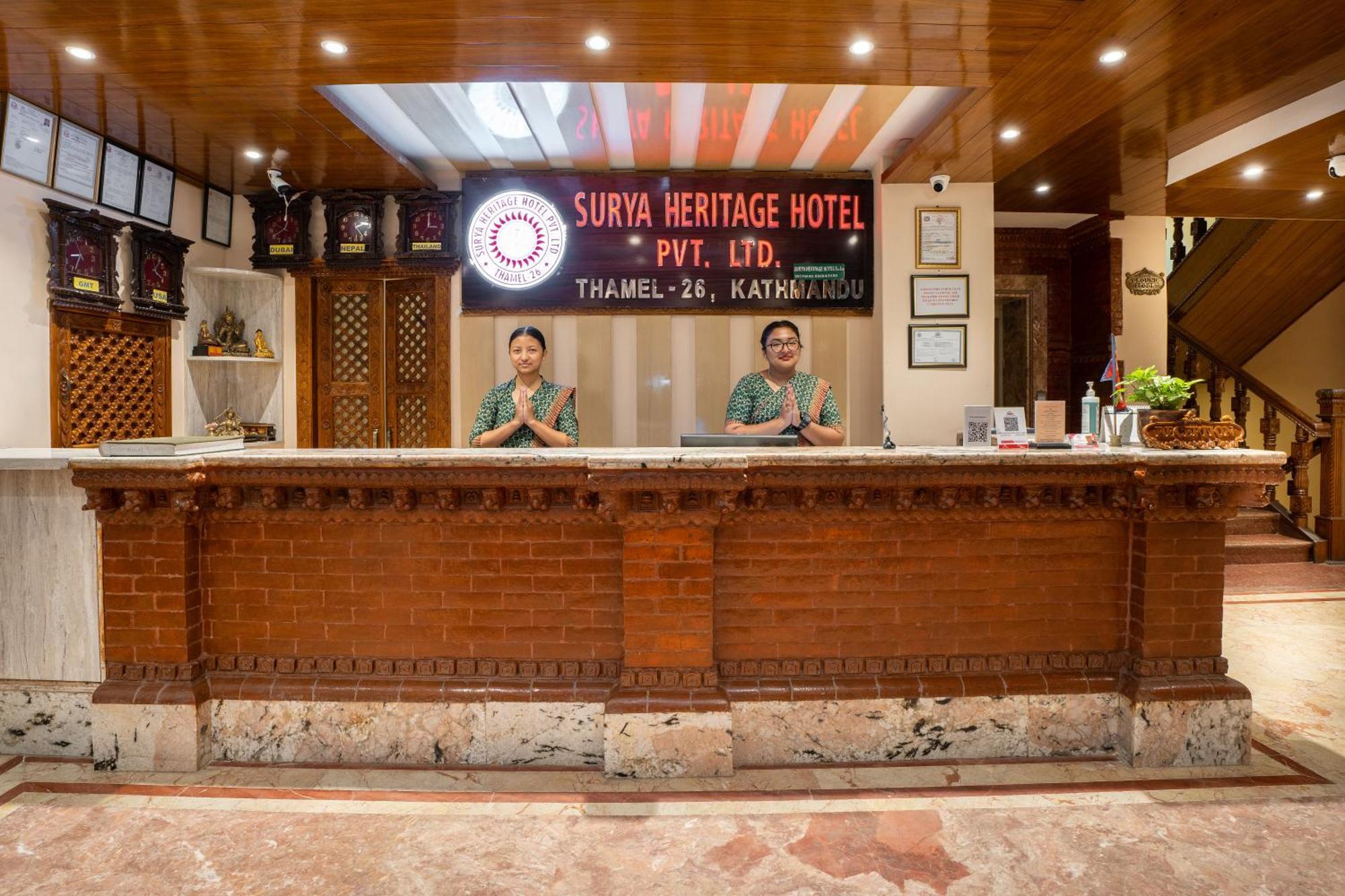Surya Heritage Hotel Катманду Екстериор снимка